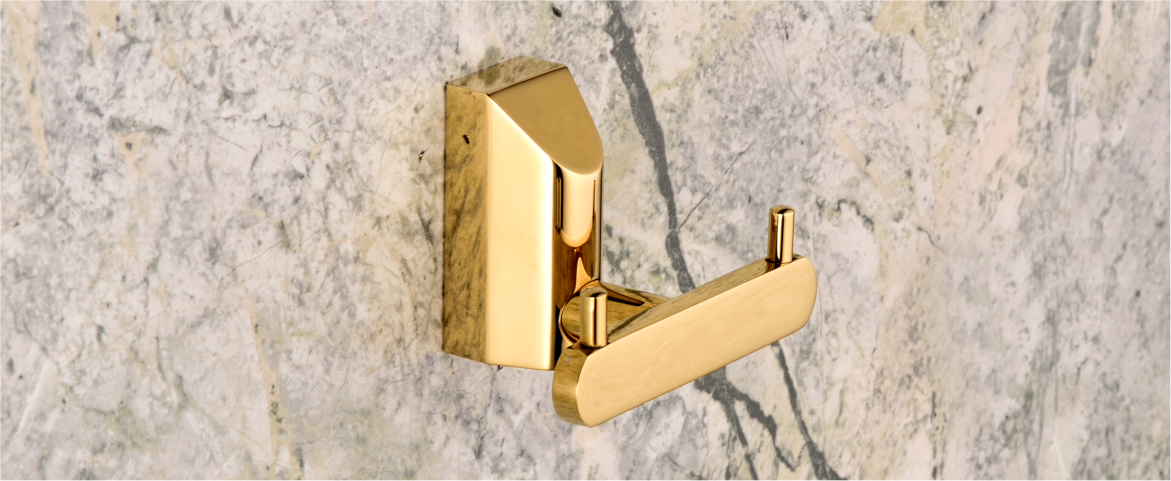 Robe Hook by Decor Brass Bath Hardy